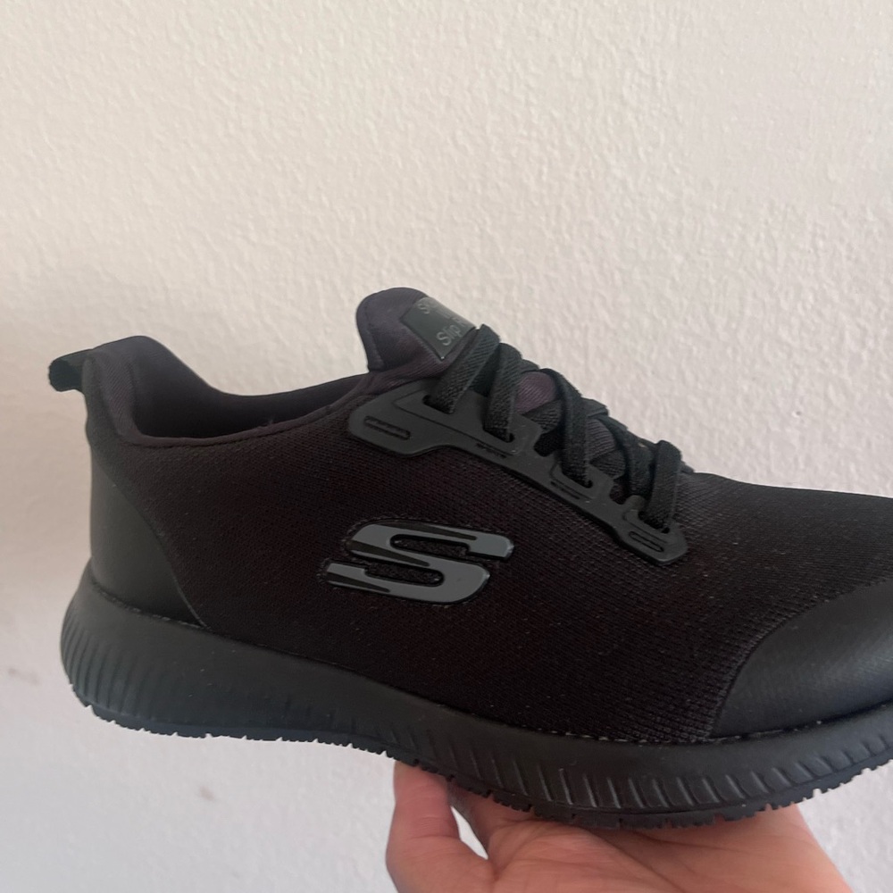 Skechers Slip Resistant Memory Foam Work Shoes